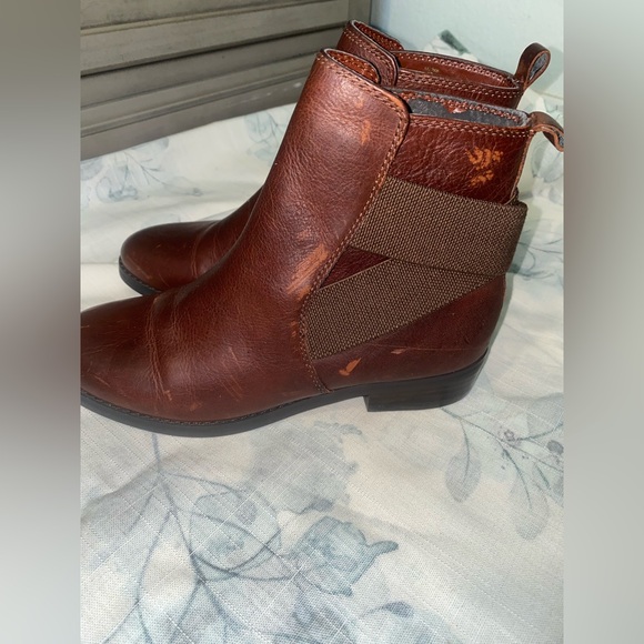 Lauren Ralph Lauren Kaliyah Leather Ankle Boot 6B - Picture 6 of 11